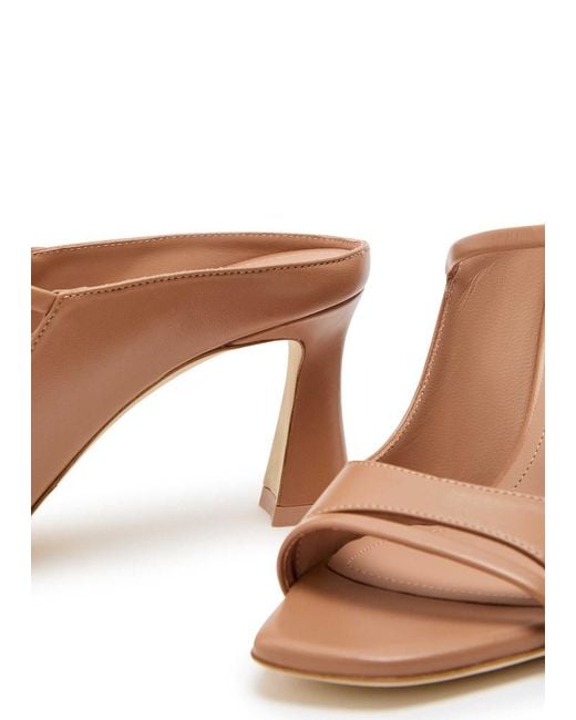 Malone Souliers Brown Rania 70 Leather Mules