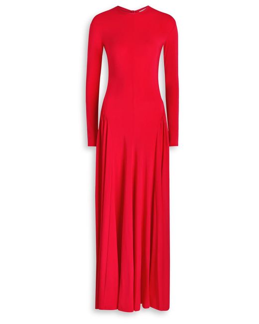 TOVE Orea Gathered Stretch-Jersey Maxi Dress