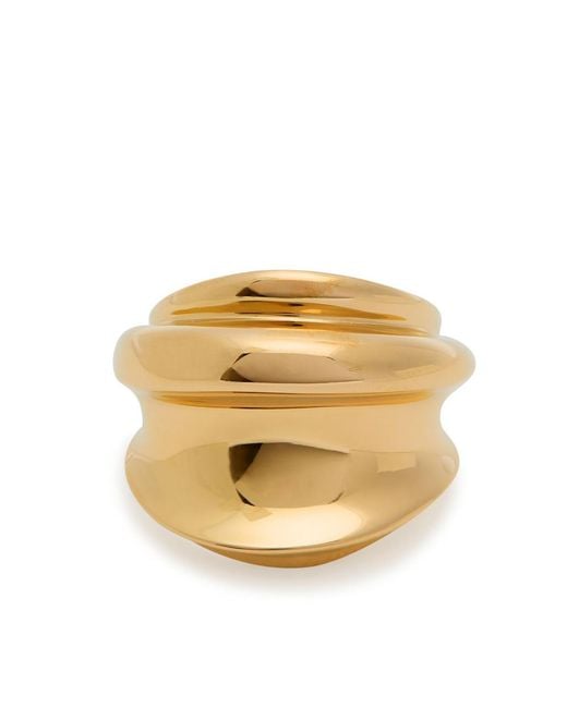 Jenny Bird Metallic Leona 14Kt-Plated Ring