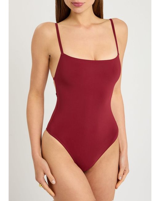 Lido Red Tre Swimsuit