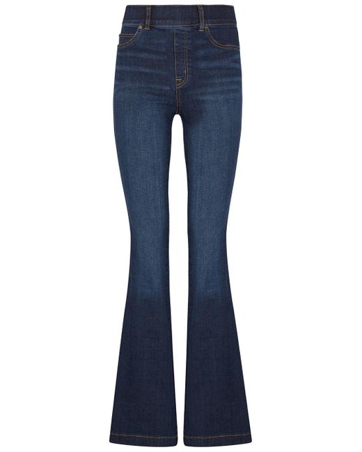 Spanx Blue Flared-leg Jeans