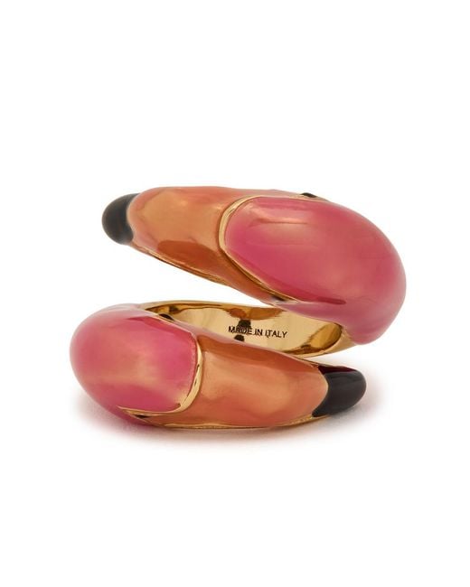 Chloé Pink The Chloé Tropicus Enamelled Ring