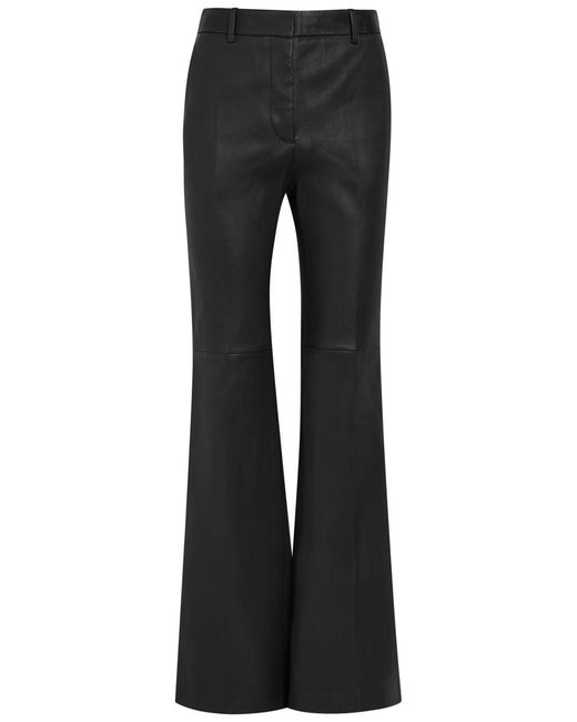 Joseph Black Tafira Leather Trousers
