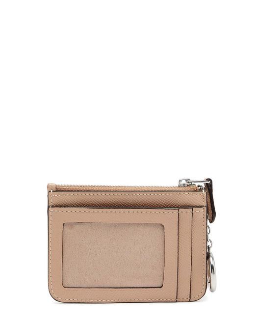 COACH Natural Leather Card Holder