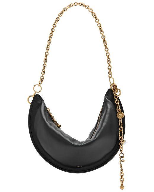 Chloé Black Icons Leather Shoulder Bag