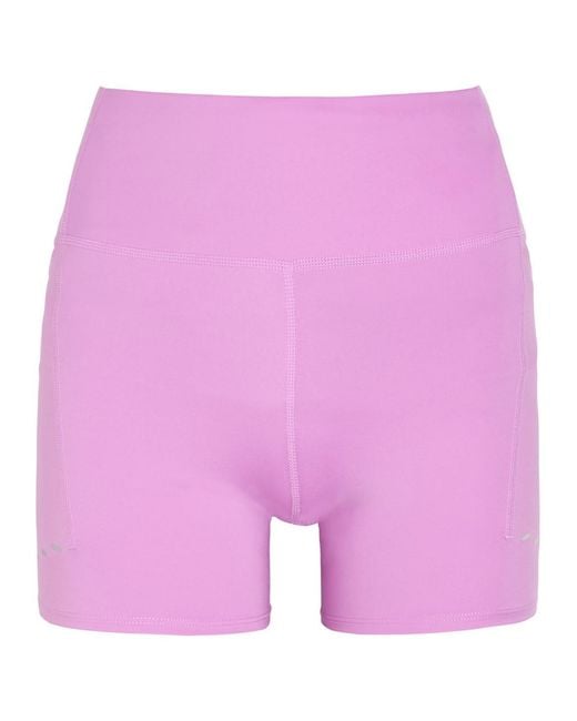 Nike Pink Swift Dri-Fit Stretch-Jersey Shorts