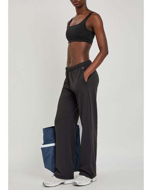 vuori Blue Halo Modern Straight-Leg Jersey Sweatpants