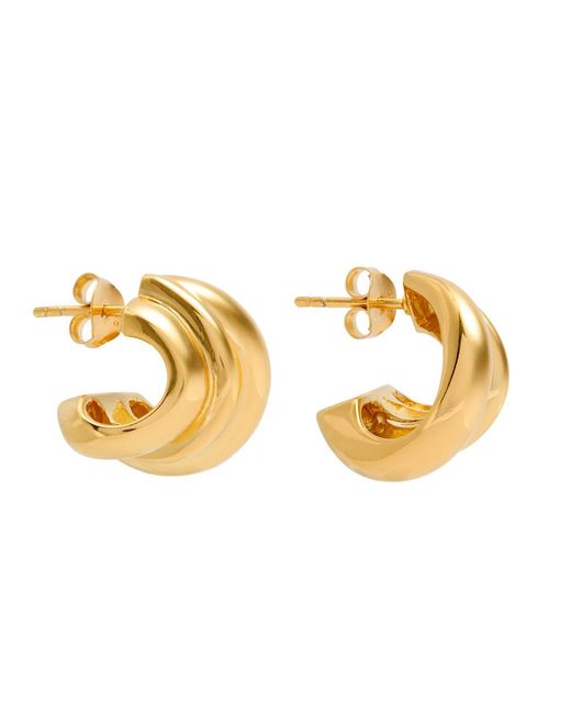 Completedworks Metallic Dollop 14Kt Vermeil Earrings
