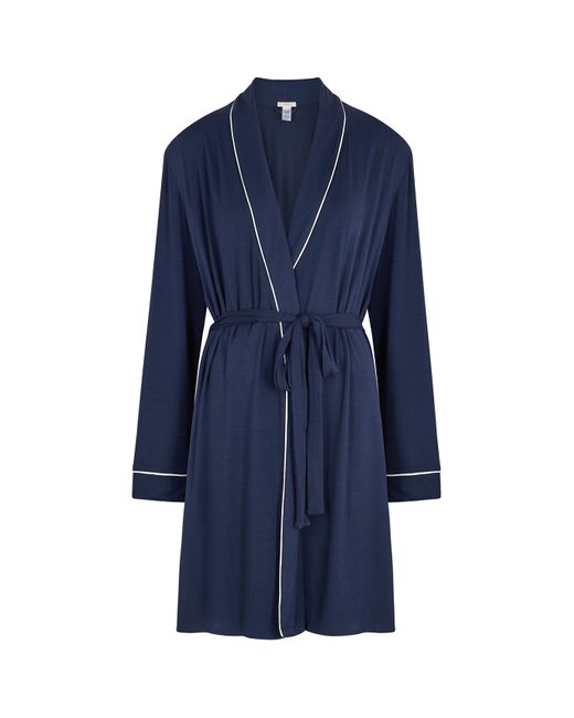 Eberjey Blue Gisele Jersey Robe