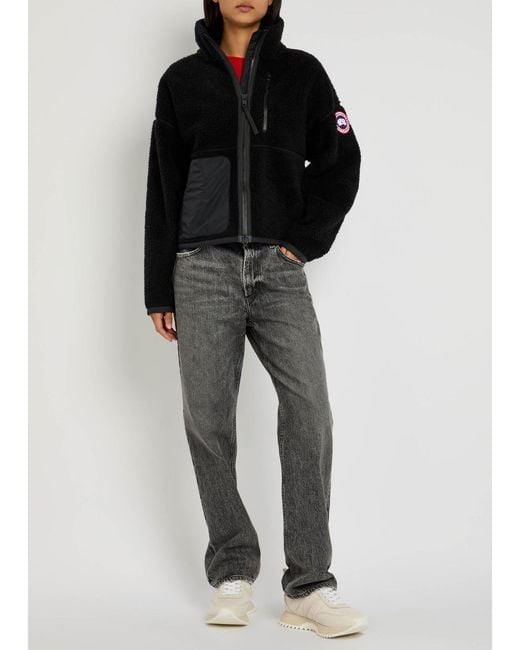 Canada Goose Black Simcoe Fleece Jacket