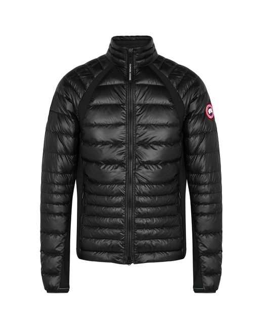 Canada Goose Black Hybridge Lite Quilted Shell Jacket , Designer Shell Jacket for men