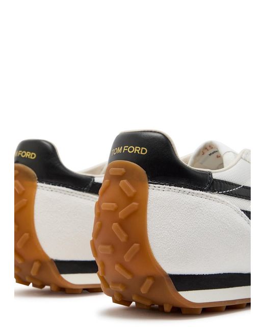 Tom Ford White Low-Top Sneakers for men