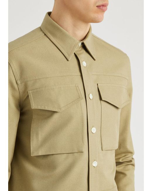 Alexander McQueen Natural Cotton Shirt for men