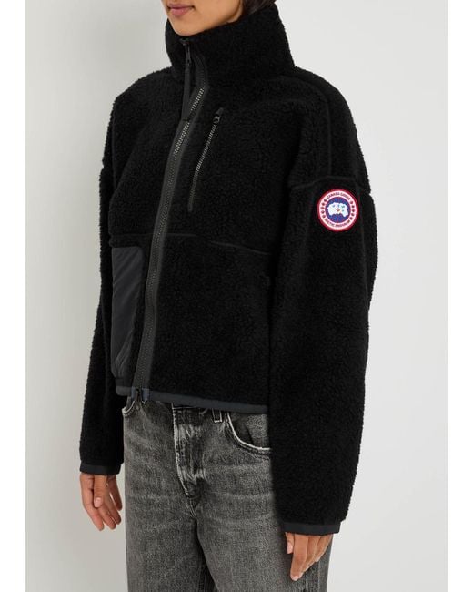 Canada Goose Black Simcoe Fleece Jacket