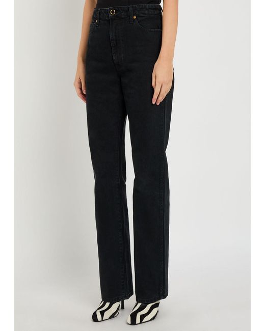 Khaite Black Danielle Jeans