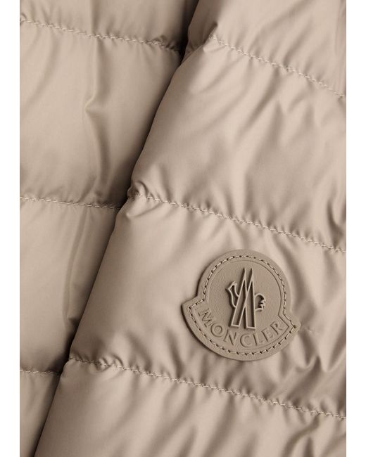 Moncler Natural Bourdon Quilted Shell Jacket for men