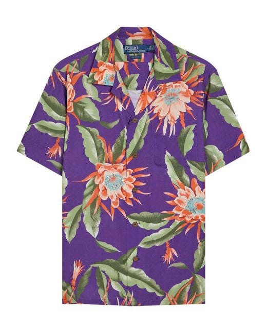 Polo Ralph Lauren Multicolor Printed Woven Shirt for men