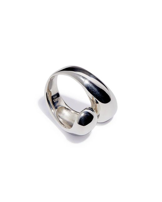 Agmes Metallic Synergy Sterling Ring