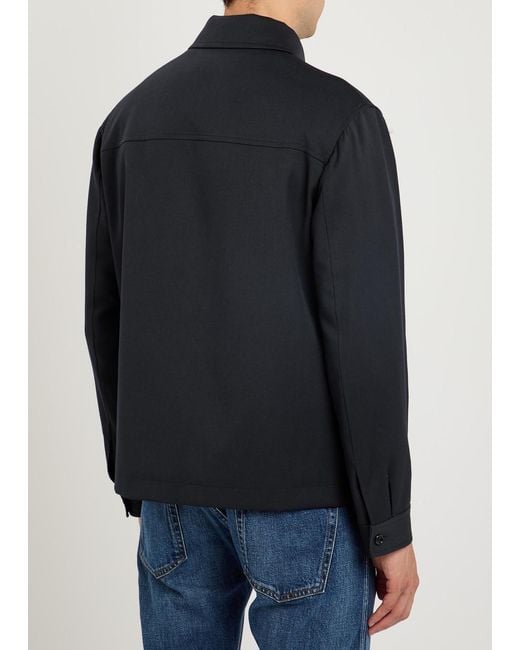 Lardini Black Woven Jacket for men