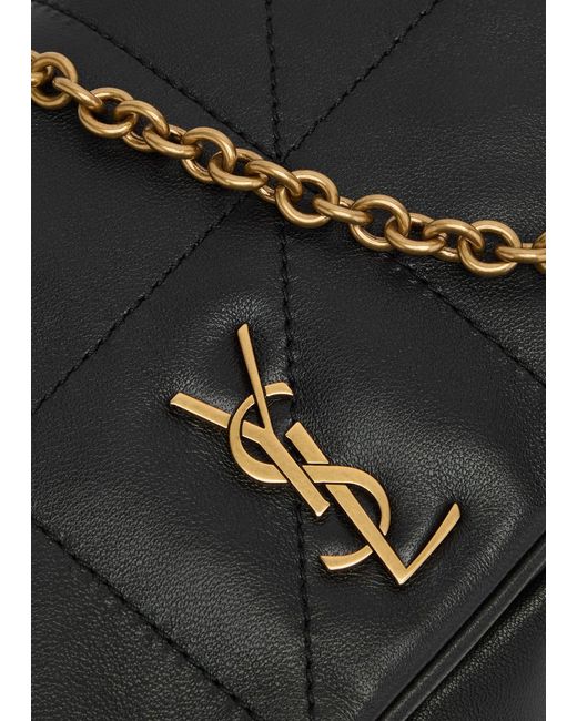 Saint Laurent Black Jamie 4.3 Mini Leather Shoulder Bag