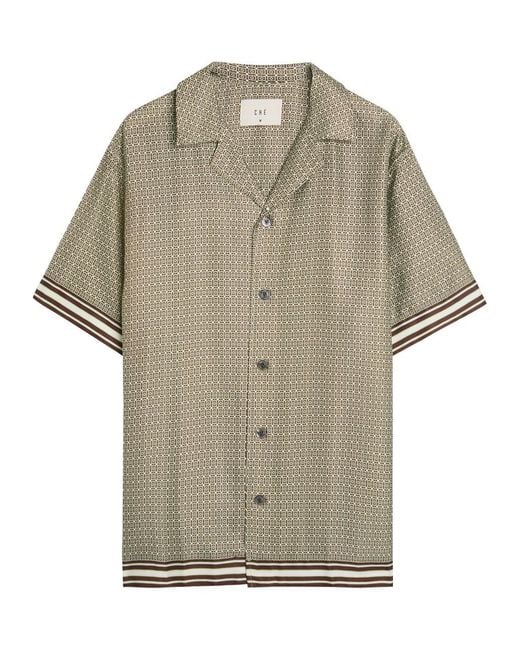 CHE Gray Lucena Printed Shirt for men
