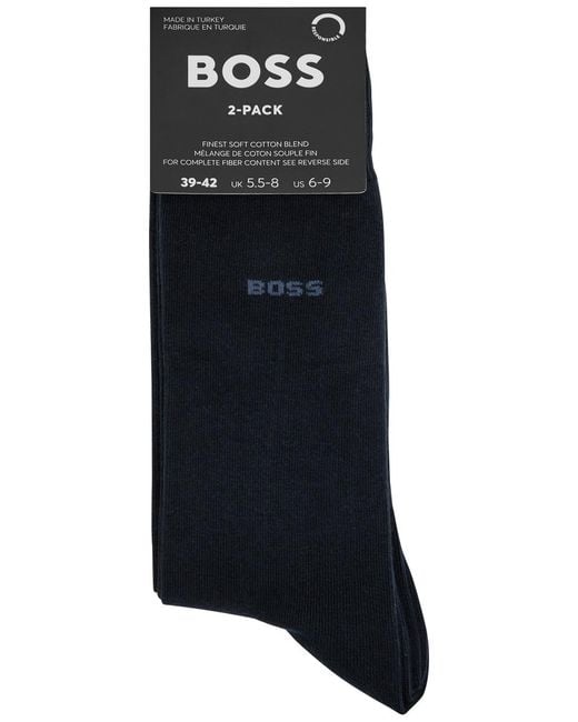 Boss Blue Boss By Regular-length Viscose Socks for men