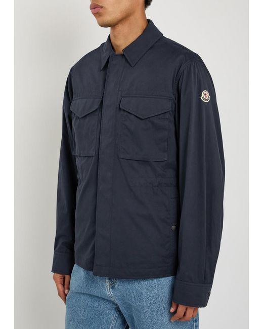 Moncler Blue Roquille 3-In-1 Woven Jacket for men