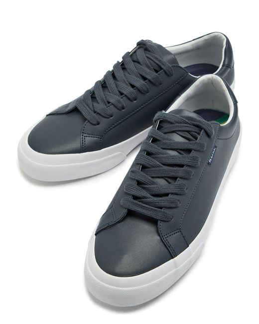 Paul Smith Blue Amos Leather Sneakers for men