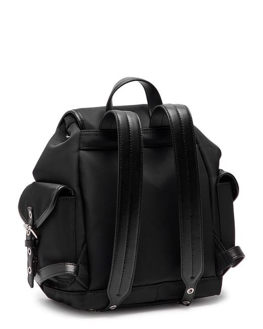 Ganni Black Bucky Nylon Backpack