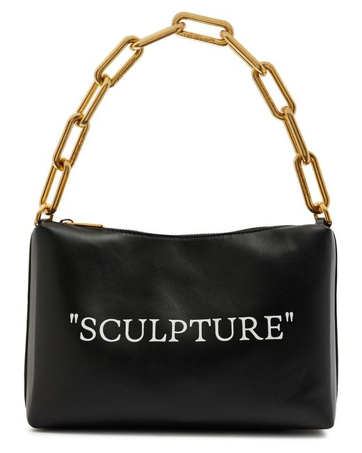Off-White c/o Virgil Abloh Black Sculpture Binder Clip Bag