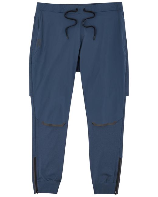 On Shoes Blue Weather Stretch-Jersey Sweatpants for men