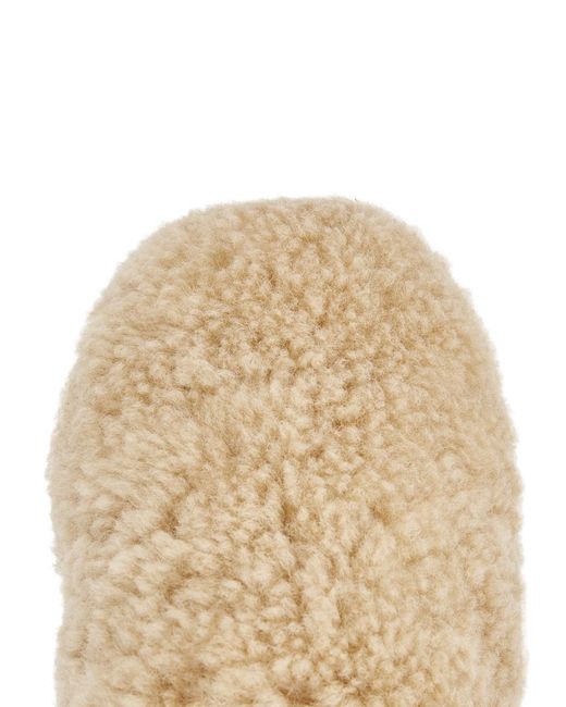 Ugg Natural Maxi Curly Shearling Slippers