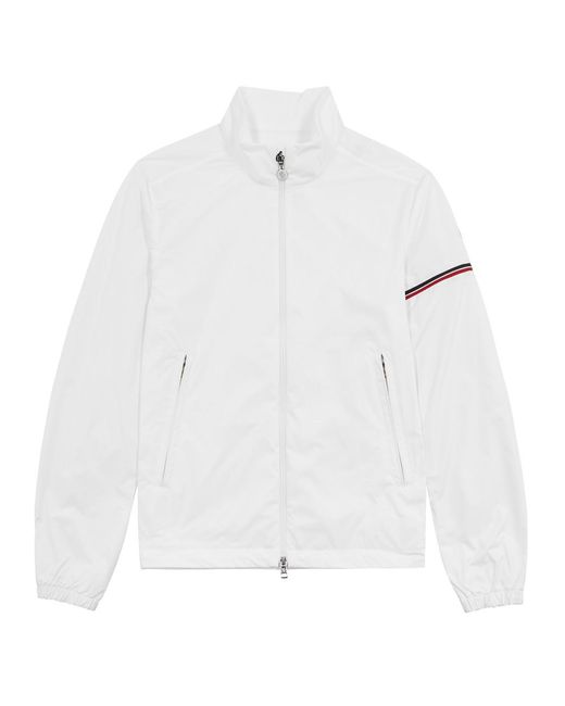 Moncler White Ruinette Nylon Jacket for men