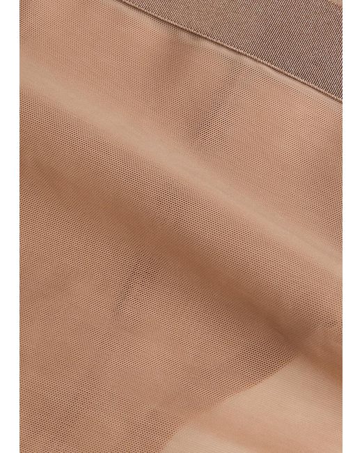 Spanx Natural Sheersense Sculpting Mesh Thong