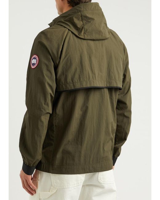 Canada Goose Green Faber Shell Jacket for men