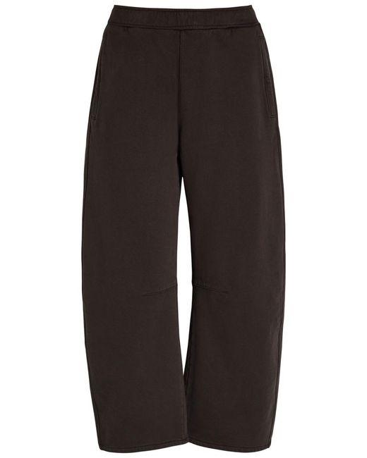 Citizens of Humanity Gray Miro Barrel-Leg Cotton Sweatpants