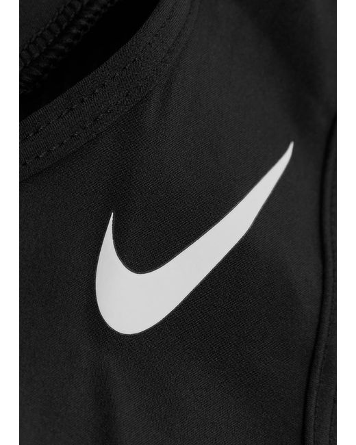 Nike Black Aeroswift Dri-Fit Adv Cropped Tank