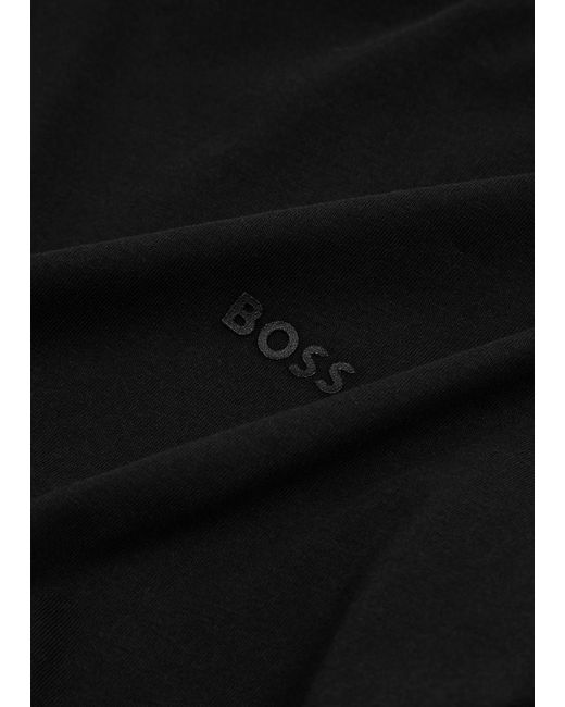 Boss Black Logo Cotton T-Shirt for men