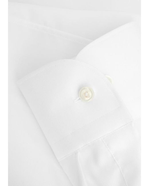 Eton of Sweden White Oxford Cotton Shirt for men