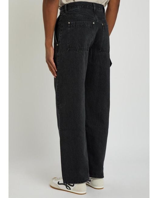 Loewe Blue Straight-Leg Jeans for men