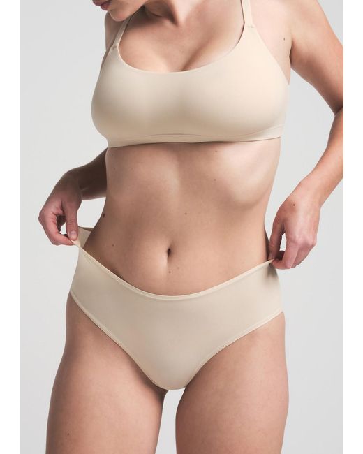 Skims Natural Stretch-Jersey Briefs