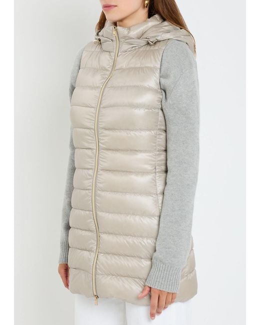 Herno Natural Hooded Shell Gilet