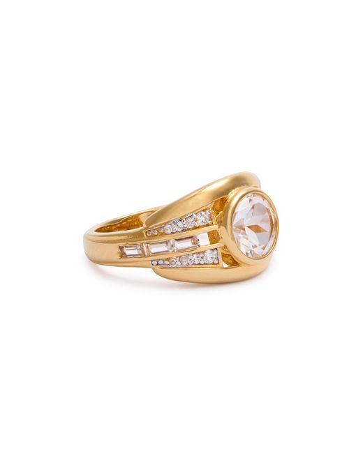V By Laura Vann White Laura Vann 18Kt Vermeil Ring