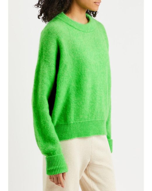 American Vintage Green Vitow Knitted Jumper