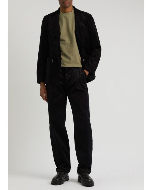 Wax London Green Dean Cotton T-Shirt for men