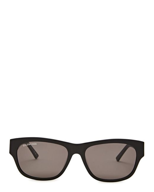 Balenciaga Brown Rectangle-frame Sunglasses , Designer-engraved Lenses, Designer-stamped Arms, 100% Uv Protection for men
