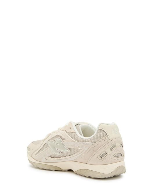 New Balance White 204L Panelled Mesh Sneakers