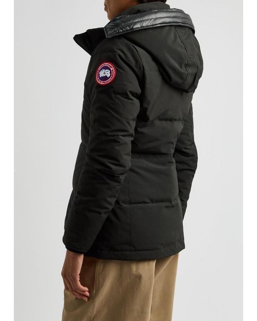 Canada Goose Black Chelsea Quilted Shell Jacket