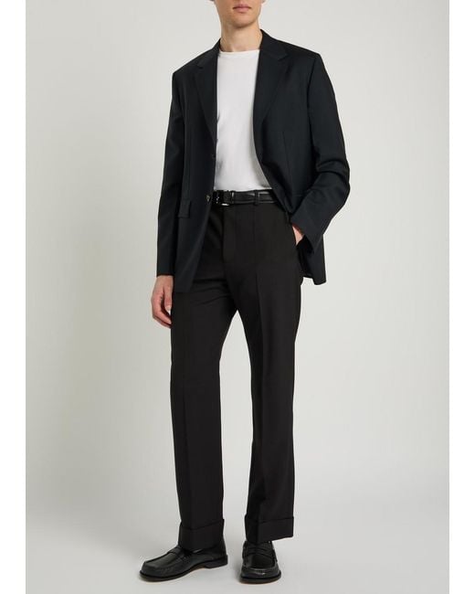 Jil Sander Black Wool Blazer for men