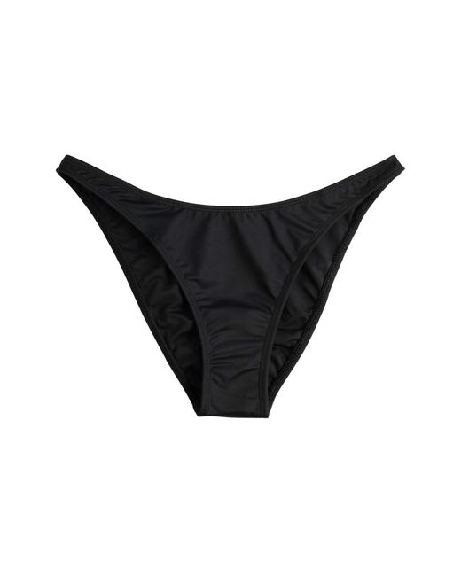 Away That Day Black Lido Unidici Scoop Neck Designer Bikini, Light, L